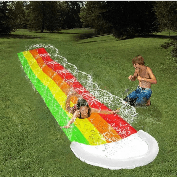 Inflatable Outdoor Water Slide Toy for Kids and Adults