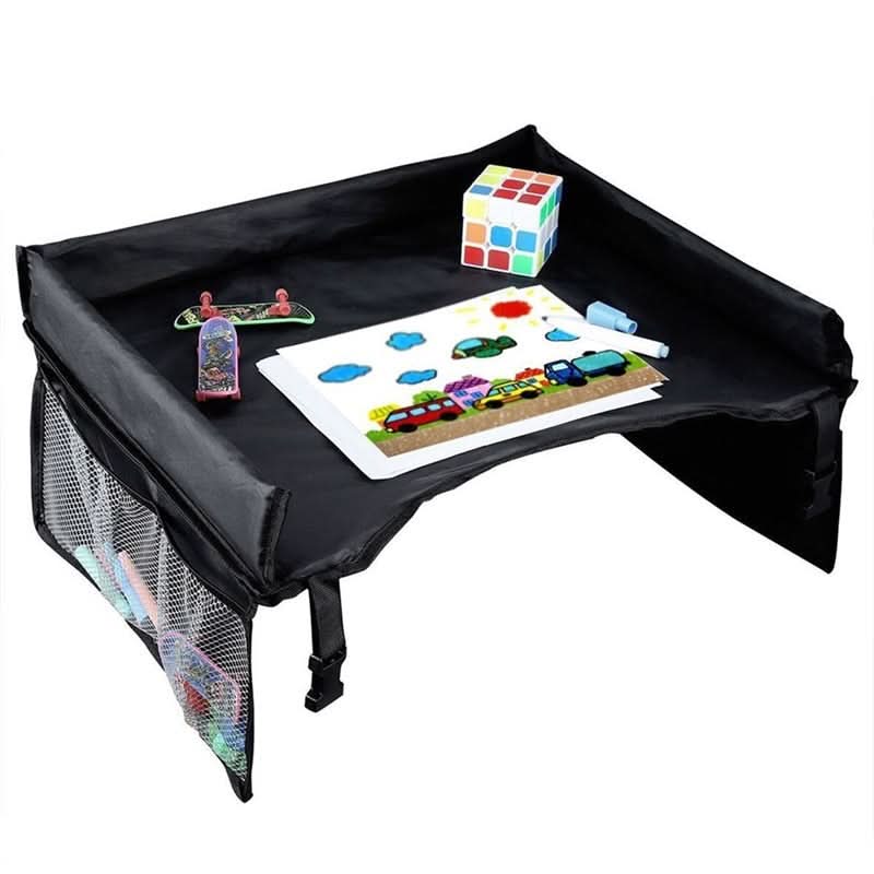 Children's Square Travel Snack and Game Tray for Car