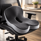 Lumbar Support Seat Cushion Car Chair Back Pillow Ergonomic