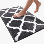Luxury Bath Mat Non-Slip Absorbent Soft Comfortable