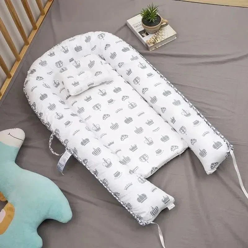 Foldable Portable Infant Bassinet Travel Baby Crib Safe Sleep