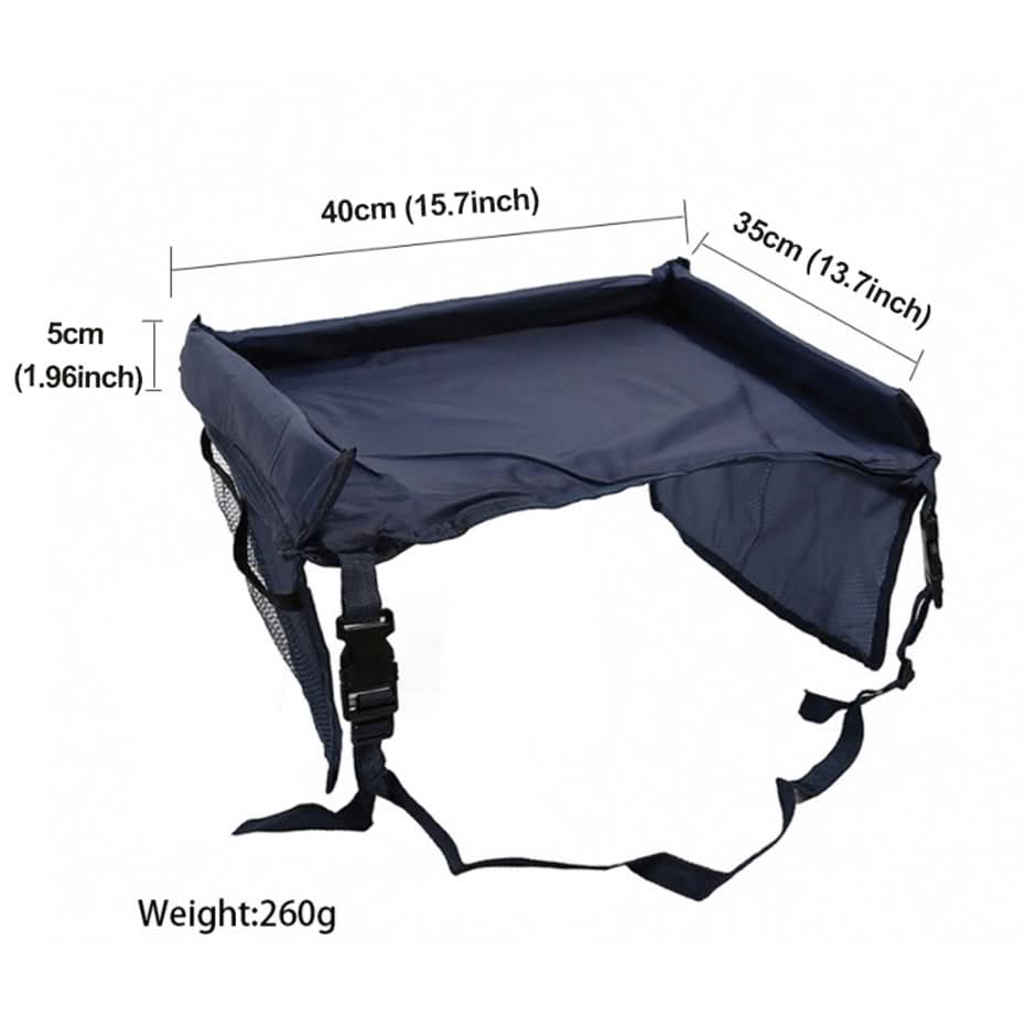 Children's Square Travel Snack and Game Tray for Car