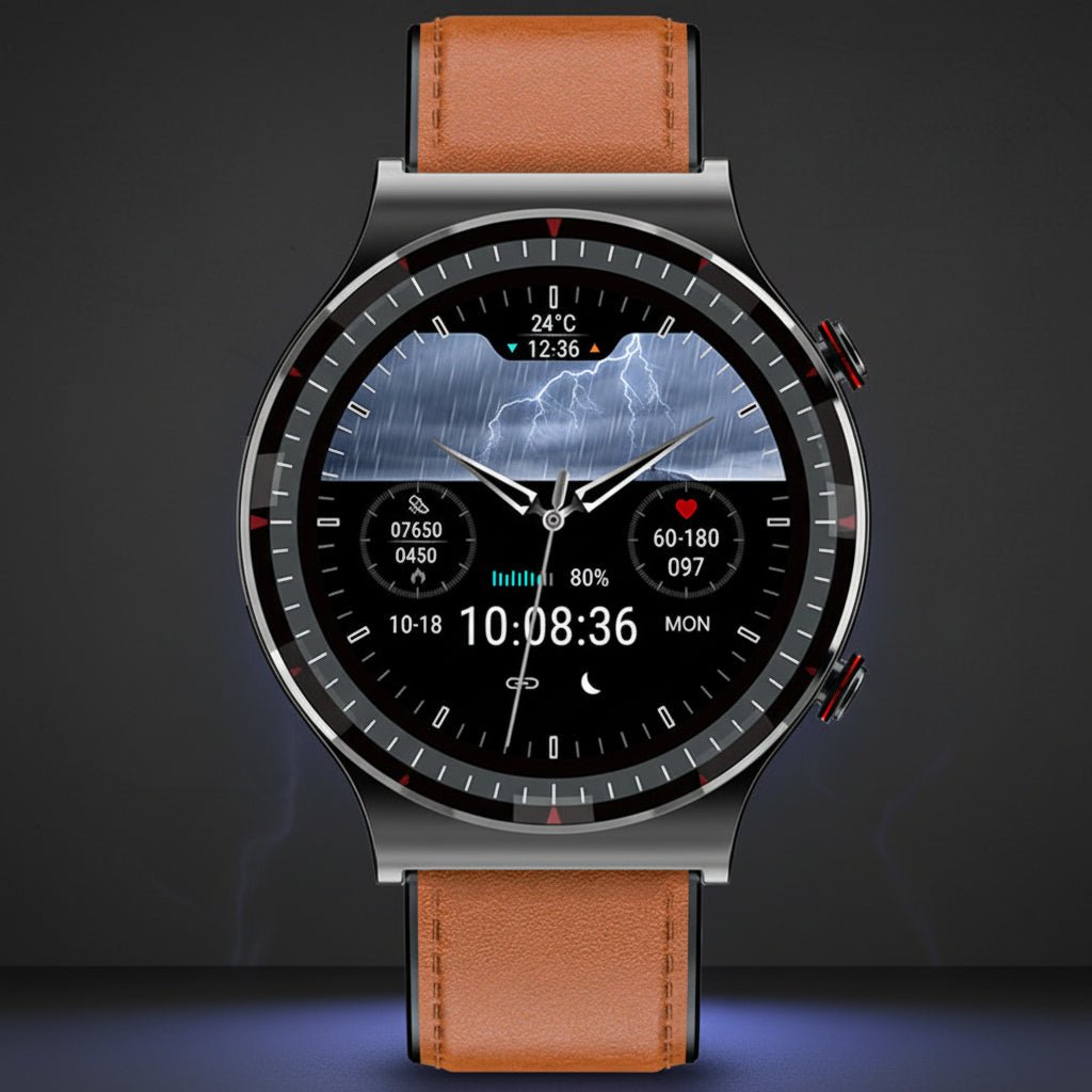 Square Smartwatch EKG Blood Pressure Oxygen Health Tracker