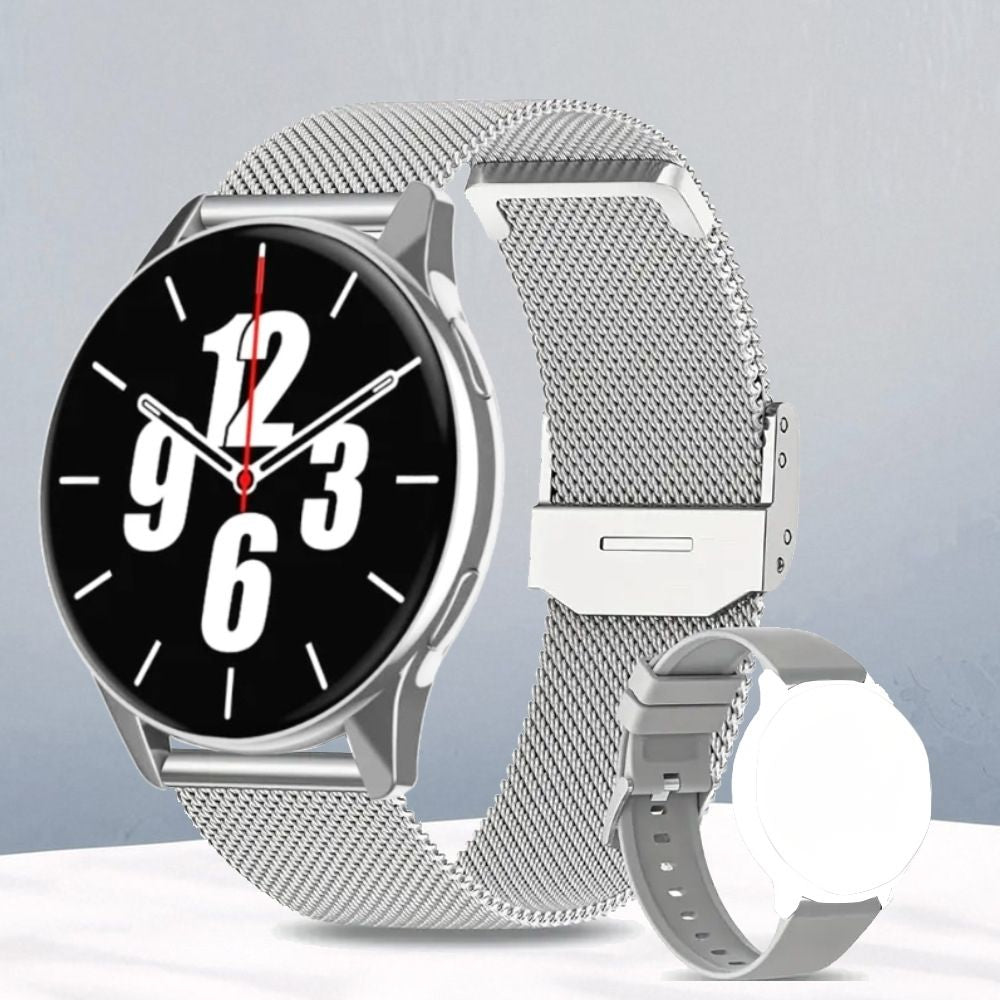 Smartwatch Square Touchscreen Milanese Band for Women