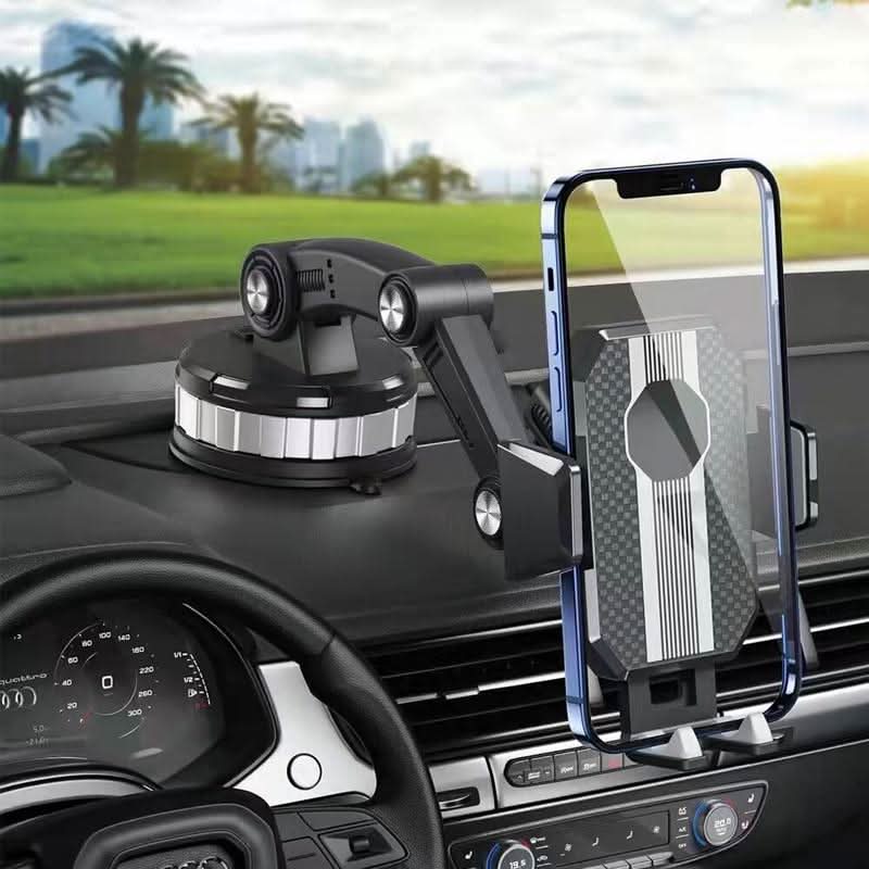 Suction Cup Phone Holder Mount 360 Degree Rotating Mobile Stand