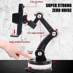 Suction Cup Phone Holder Mount 360 Degree Rotating Mobile Stand