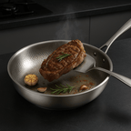 Titanium Non-Coated Circular Frying Pan Cookware