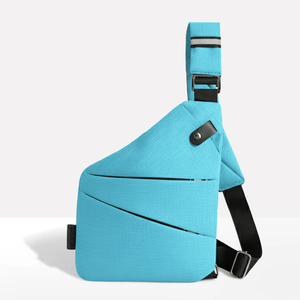 Anti Theft Crossbody Travel Bag RFID Blocking Water Resistant