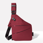 Anti Theft Crossbody Travel Bag RFID Blocking Water Resistant