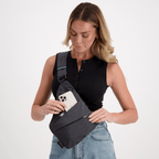 Anti Theft Crossbody Travel Bag RFID Blocking Water Resistant