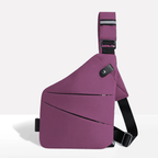 Anti Theft Crossbody Travel Bag RFID Blocking Water Resistant