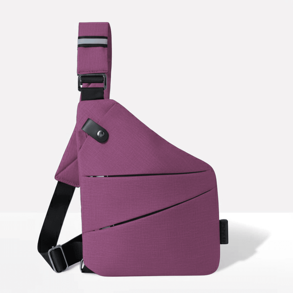 Anti Theft Crossbody Travel Bag RFID Blocking Water Resistant