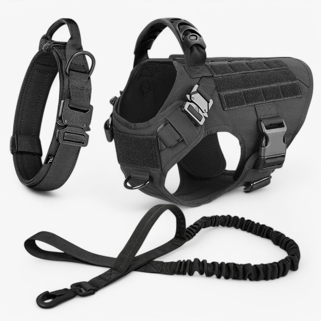 Dog Tactical Vest Harness with Quick Release System