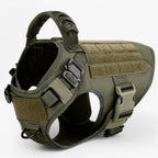 Dog Tactical Vest Harness with Quick Release System