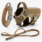 Dog Tactical Vest Harness with Quick Release System