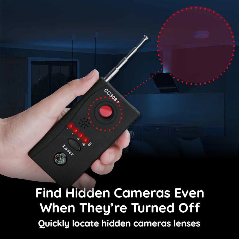 Bug Detector Device Hidden Camera Microphone Signal Finder