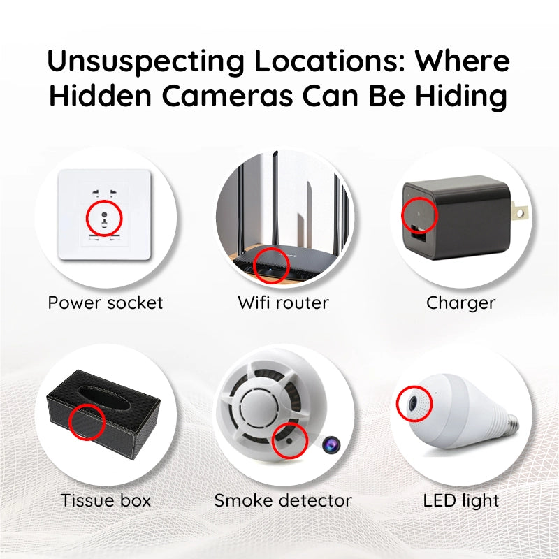 Bug Detector Device Hidden Camera Microphone Signal Finder