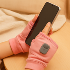 Fingerless Heated Gloves Mittens Hand Warmers for Typing Gaming