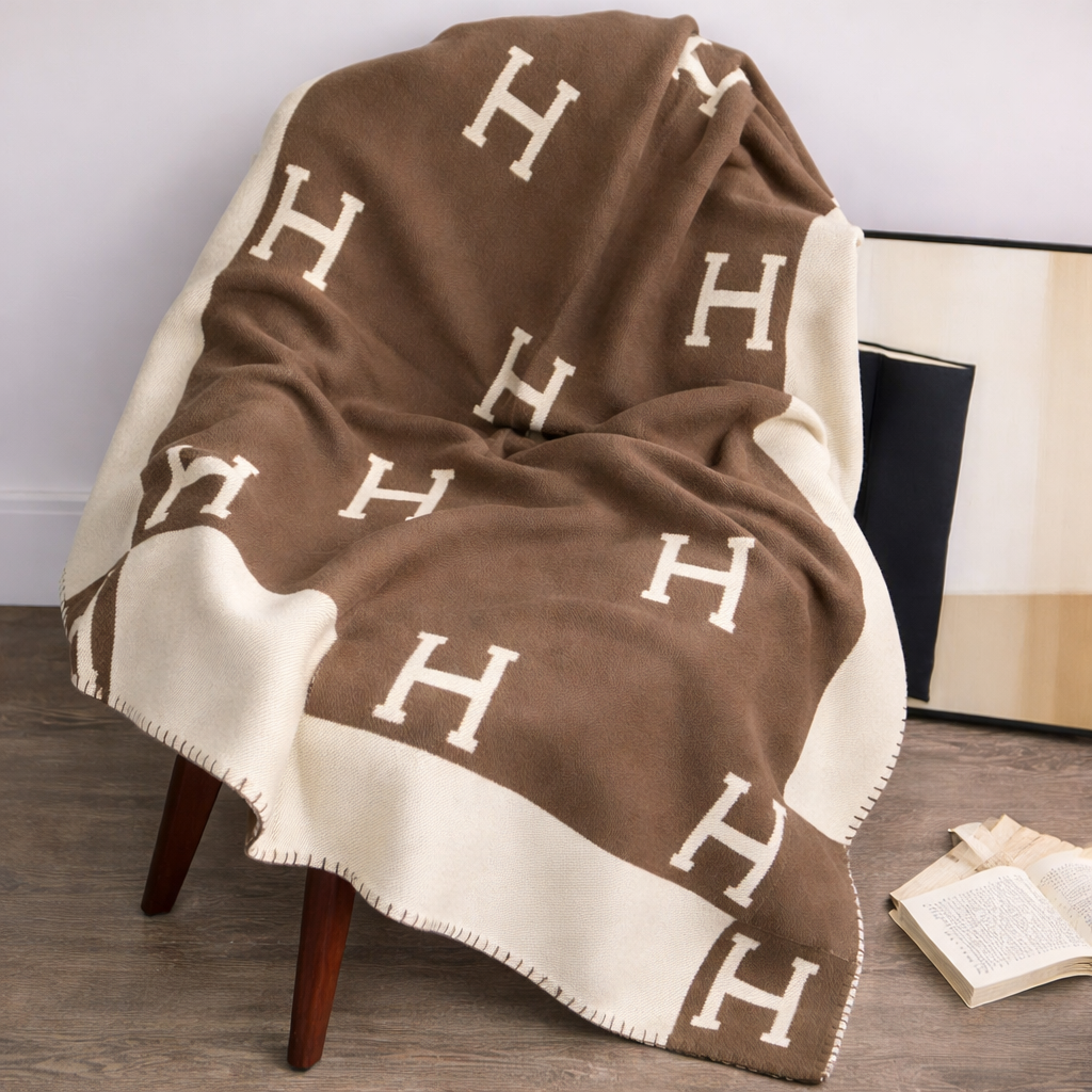 Square Throw Blanket Soft Warm Cozy