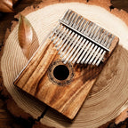 Kalimba Thumb Piano 17 Key Acoustic Wooden Musical Instrument