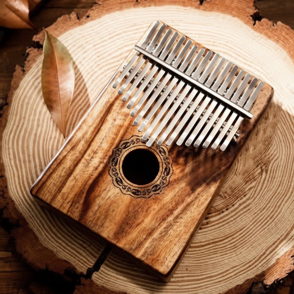 Kalimba Thumb Piano 17 Key Acoustic Wooden Musical Instrument