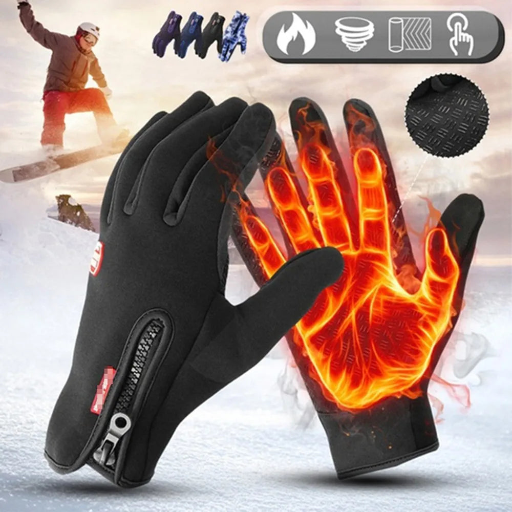 Waterproof Touchscreen Winter Gloves Windproof Outdoor Sports Gloves