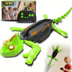 Remote Control Wall Climbing LED Gecko Lizard Robot Toy