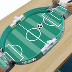 Tabletop Foosball Game 2 Player Portable Foosball Table Football Set