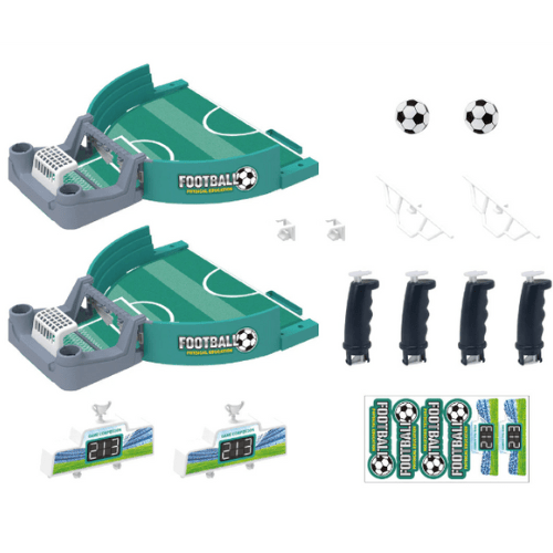 Tabletop Foosball Game 2 Player Portable Foosball Table Football Set