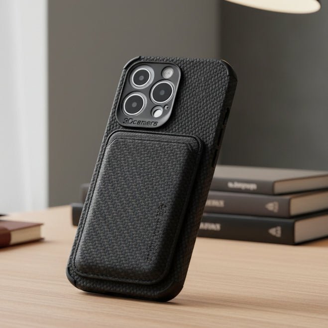 Phone Case Compatible with iPhone 14 Pro and iPhone 13 Carbon Fiber