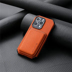 Phone Case Compatible with iPhone 14 Pro and iPhone 13 Carbon Fiber