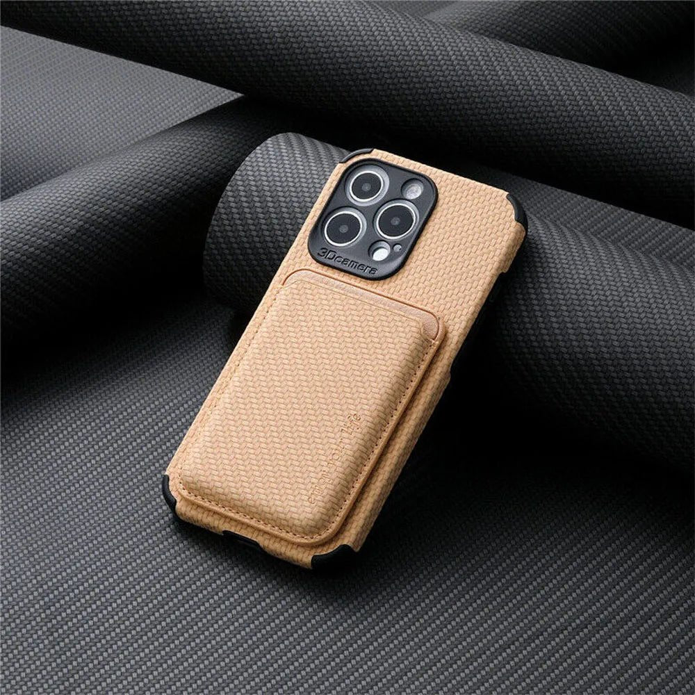 Phone Case Compatible with iPhone 14 Pro and iPhone 13 Carbon Fiber