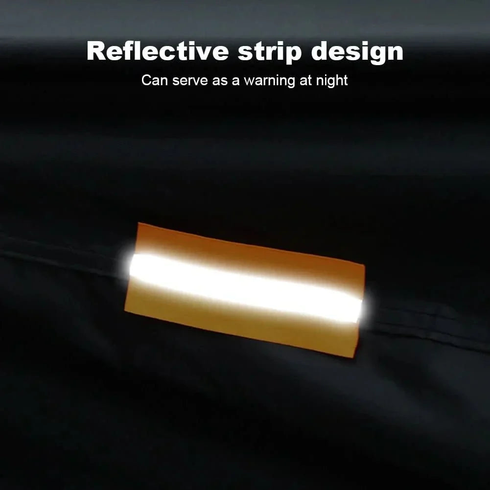 Motorcycle Cover Waterproof UV Protection Outdoor Rain Dust Shield