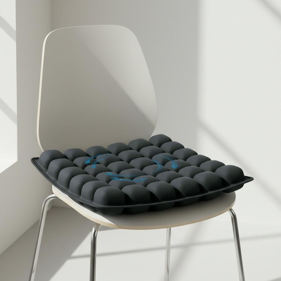 Ergonomic Air Seat Cushion for Office Chair Travel Cushion