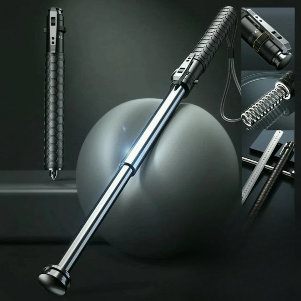 Automatic Self Defense Walking Cane for Personal Safety and Hiking