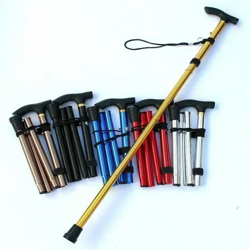 Adjustable Aluminum Hiking Pole Trekking Stick Outdoor Walking Stick