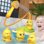 Interactive Bath Toy Set with Floating Duck Shower Toys