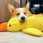 Plush Duck Dog Chew Toy Interactive Mental Stimulation Toy