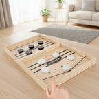 Wooden Family Fast Paced Competitive Board Game