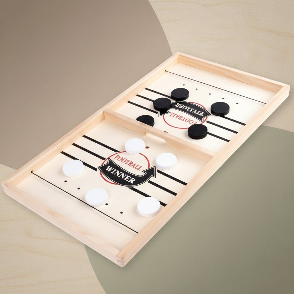 Wooden Family Fast Paced Competitive Board Game
