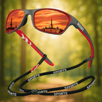 Polarized Sports Sunglasses UV400 Outdoor Eyewear Sunglass Wraparound