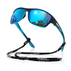 Polarized Sports Sunglasses UV400 Outdoor Eyewear Sunglass Wraparound