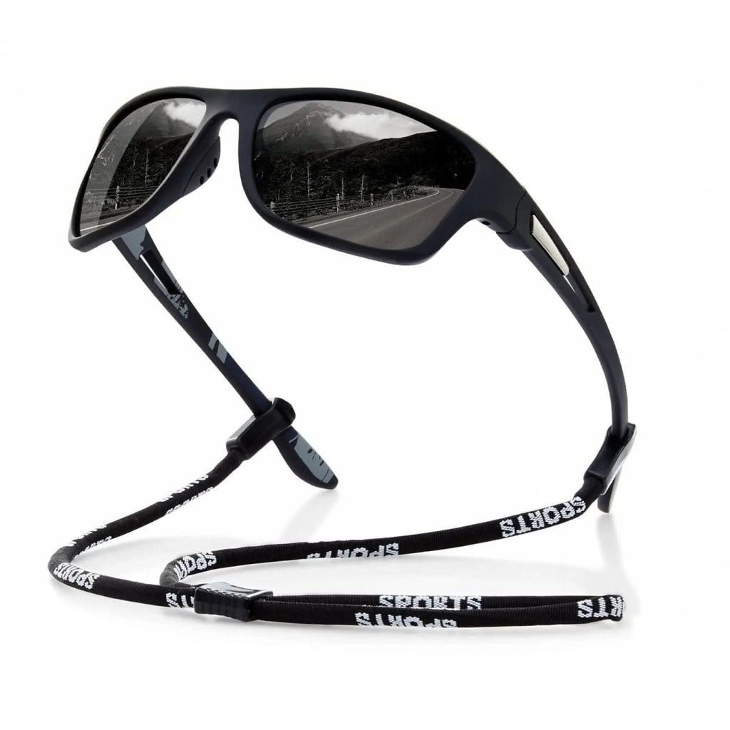 Polarized Sports Sunglasses UV400 Outdoor Eyewear Sunglass Wraparound