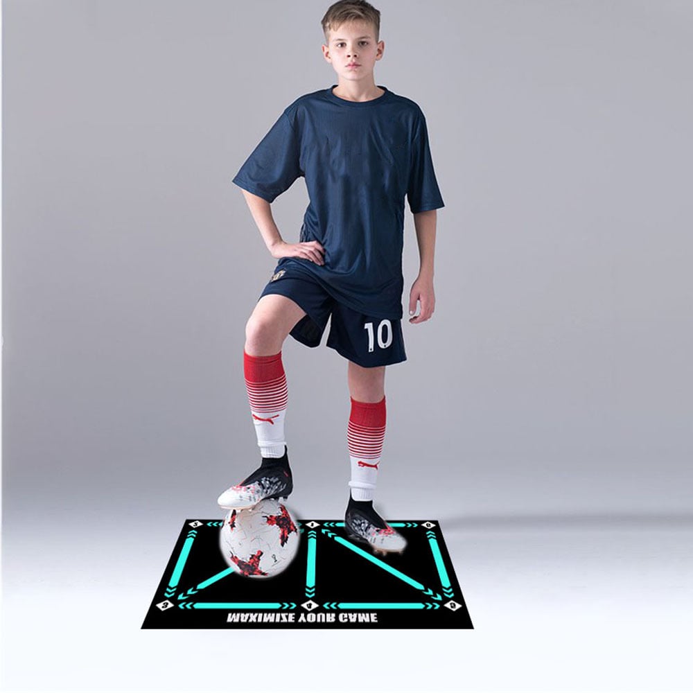 Soccer Training Agility Footwork Dribbling Practice Mat