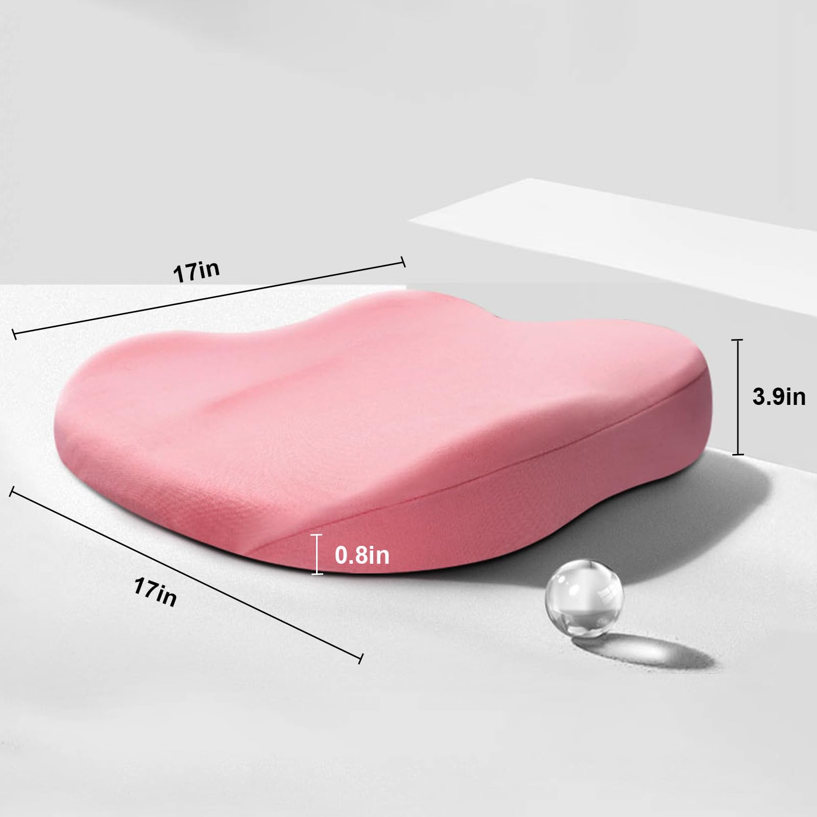 Adult Booster Car Seat Cushion Pad for Vehicle Seating