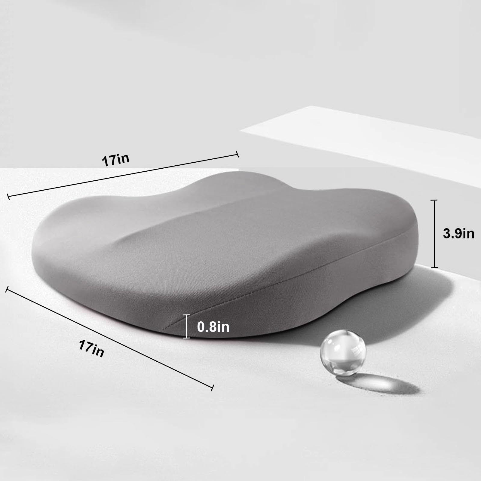 Adult Booster Car Seat Cushion Pad for Vehicle Seating