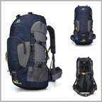 Hiking Backpack Waterproof Large Capacity 60L Camping Trekking Bag