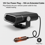 12V Car Heater Fan Heating Cooling Defrosting Unit