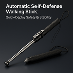 Self Defense Automatic Walking Cane with Stability Support