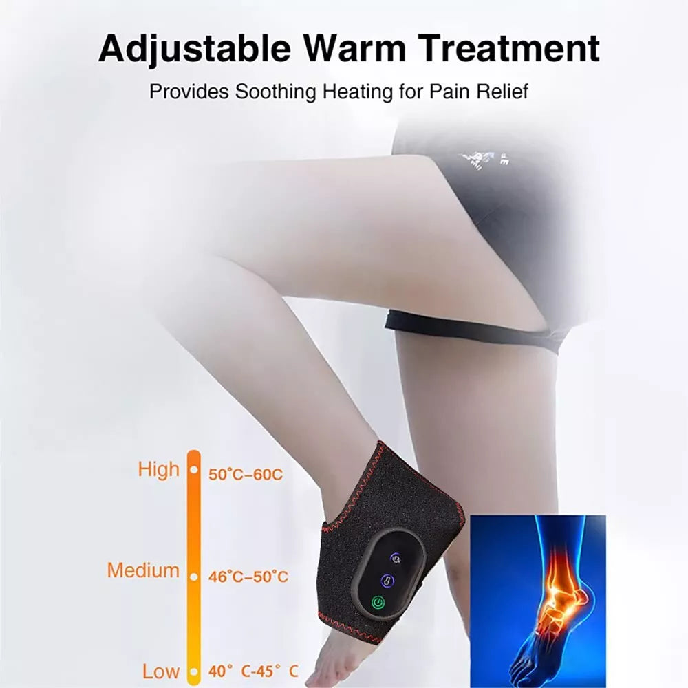 Ankle Support Brace Sleeve with Massage Function